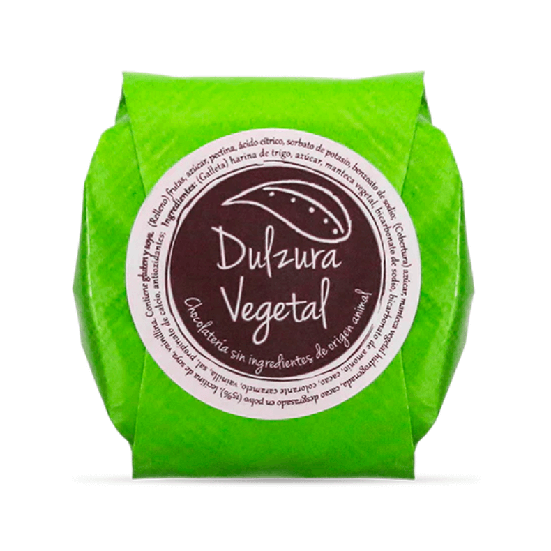 Alfajor vegano relleno con ciruela 35 g