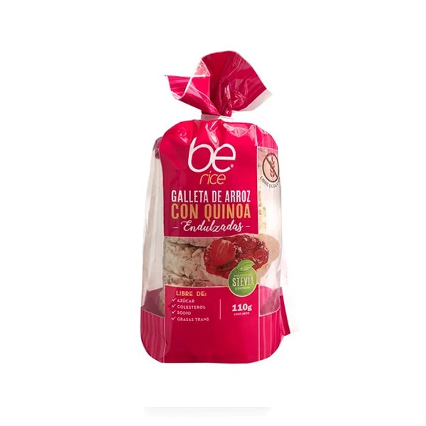 Galleta de arroz con quinoa endulzadas 110 g