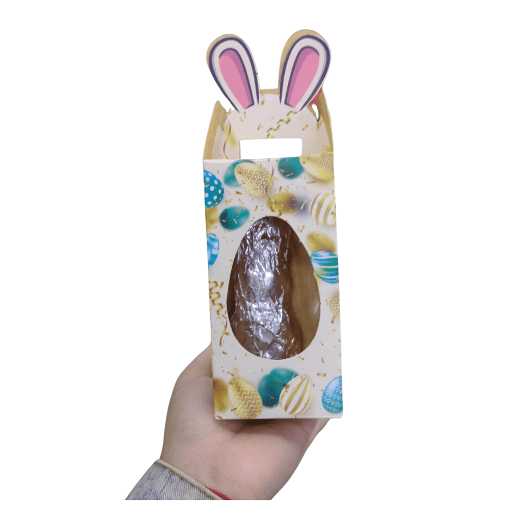 Conejito de chocolate vegano sin azúcar 75 gr