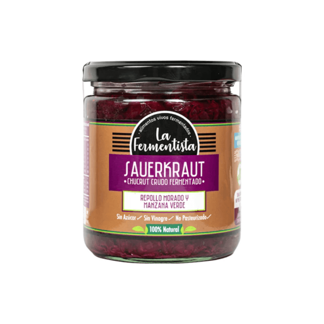 Chucrut fermentado clásico púrpura 390 g