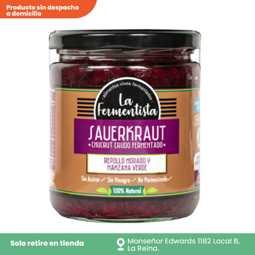 Chucrut fermentado clásico púrpura 390 g