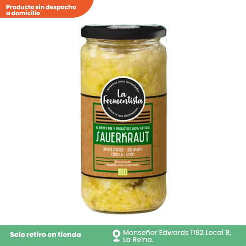 Chucrut fermentado tesoros marinos 680 g