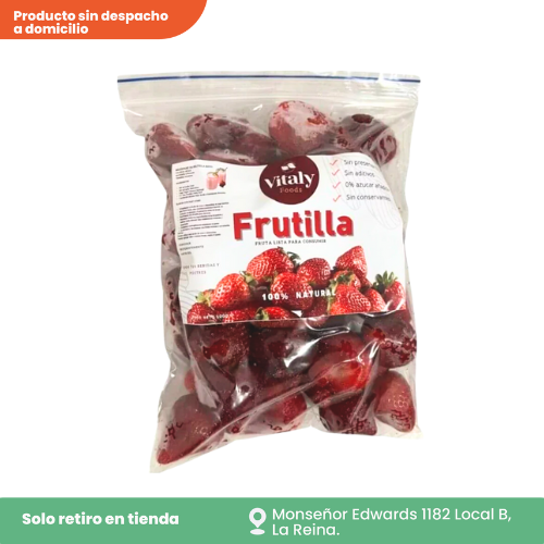 Frutillas congeladas 1 kg