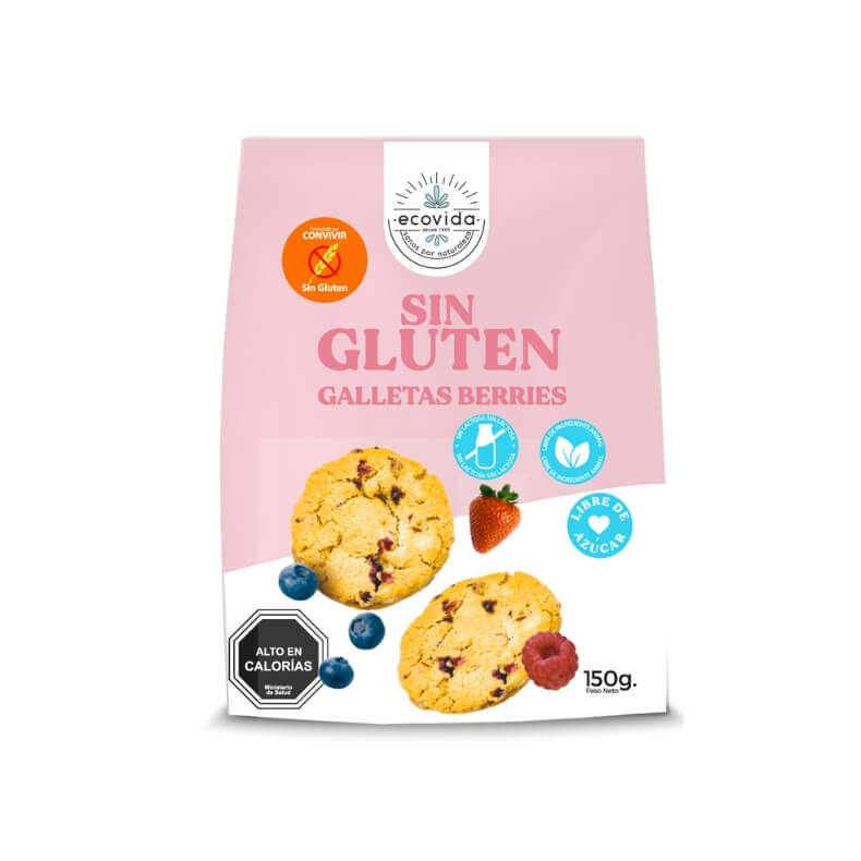 Galletas integrales de berries 150 g