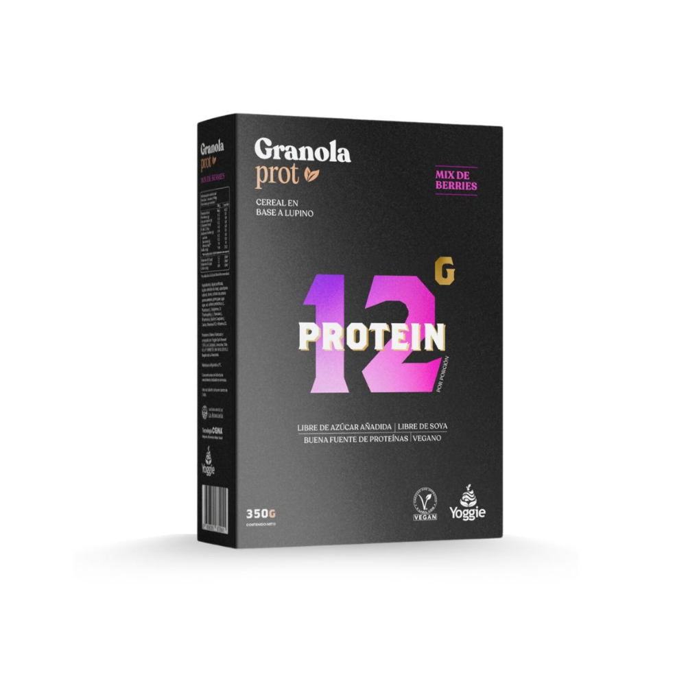 Granola prot sin azucar berry mix 350 g