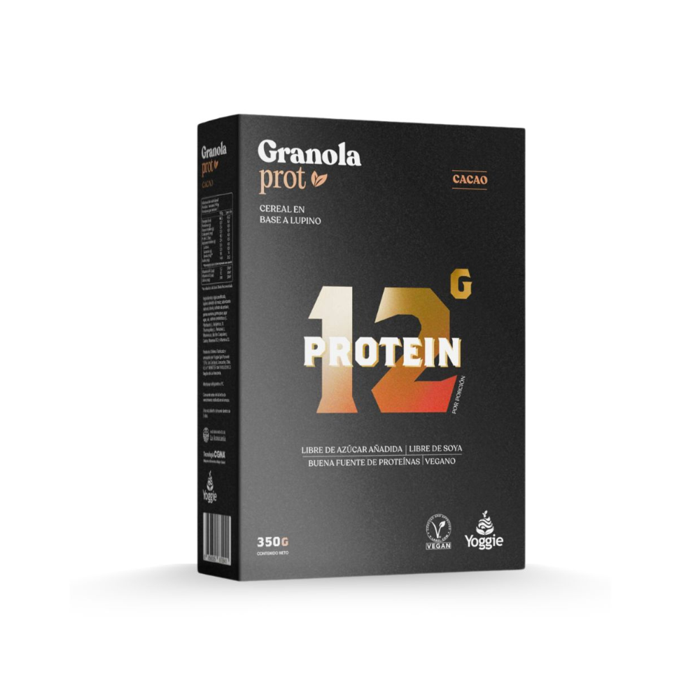 Granola prot sin azúcar sabor cacao 350 g