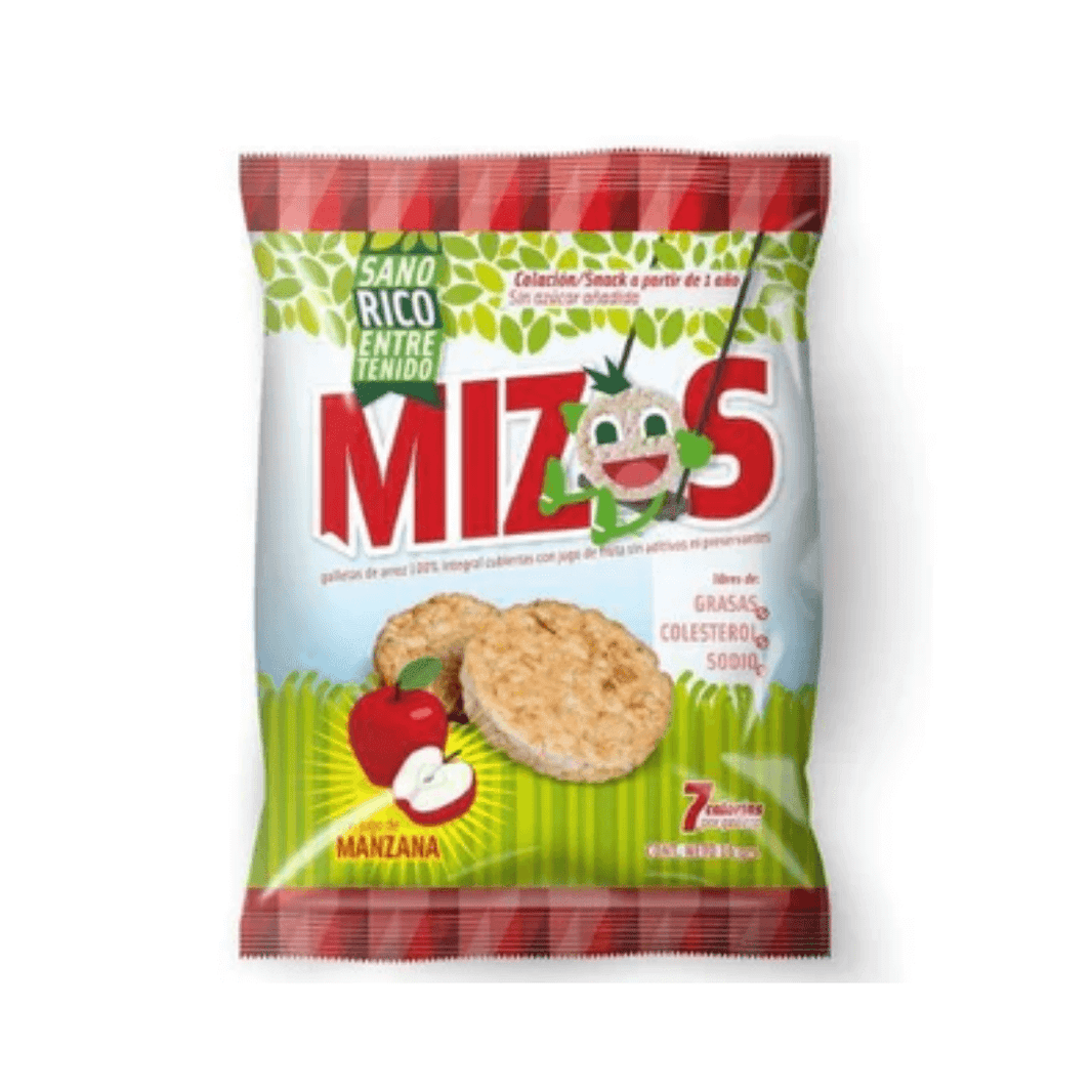 Galletas de arroz manzana 16 g