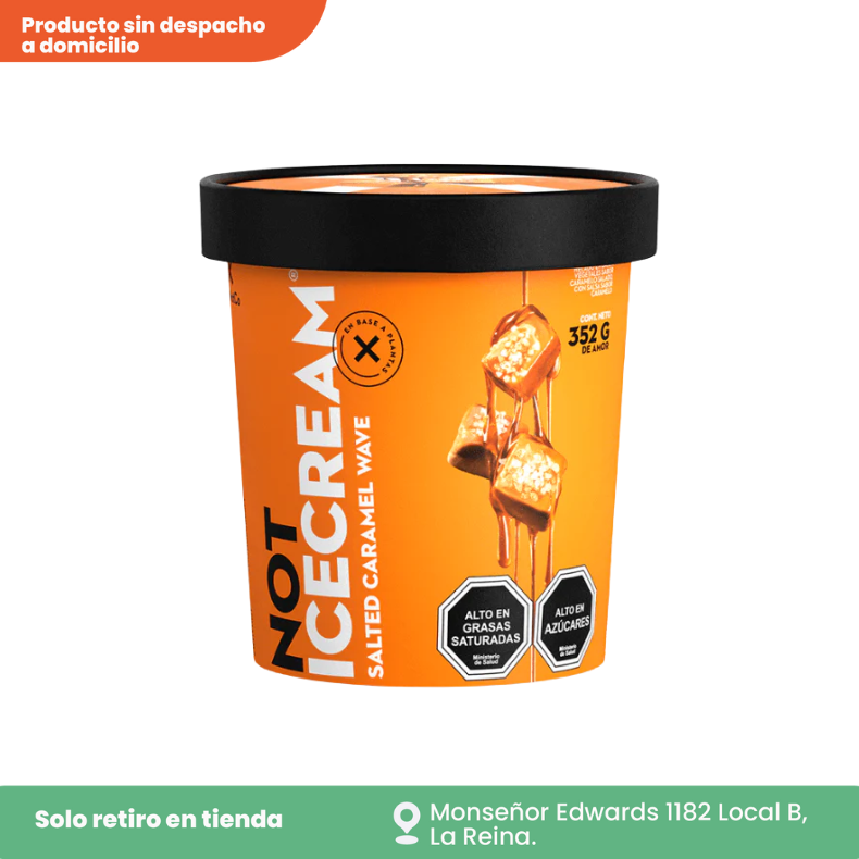 Helado vegano salted caramel 304 g