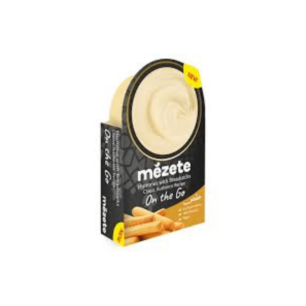 Hummus finas hierbas con palitos de pan 92 g