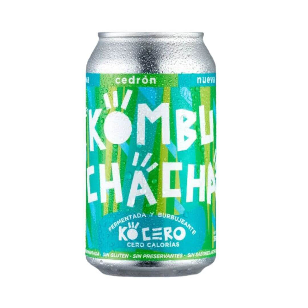 Kombucha cedrón cero 350 ml