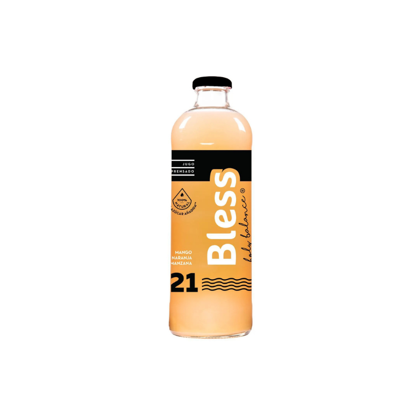 Jugo 21 Mango, Naranja, Manzana Botella 1L