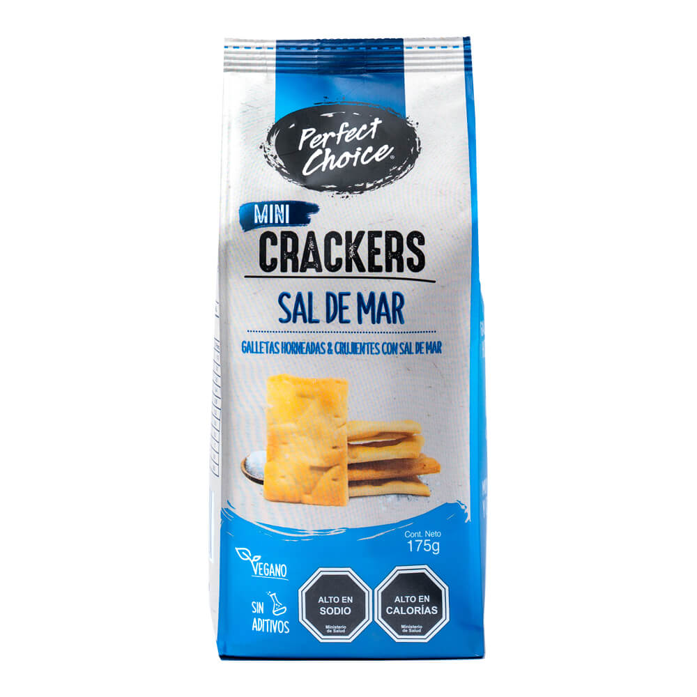 Mini crackers sal de mar 175 g