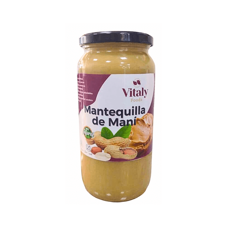 Mantequilla de maní natural 1kg