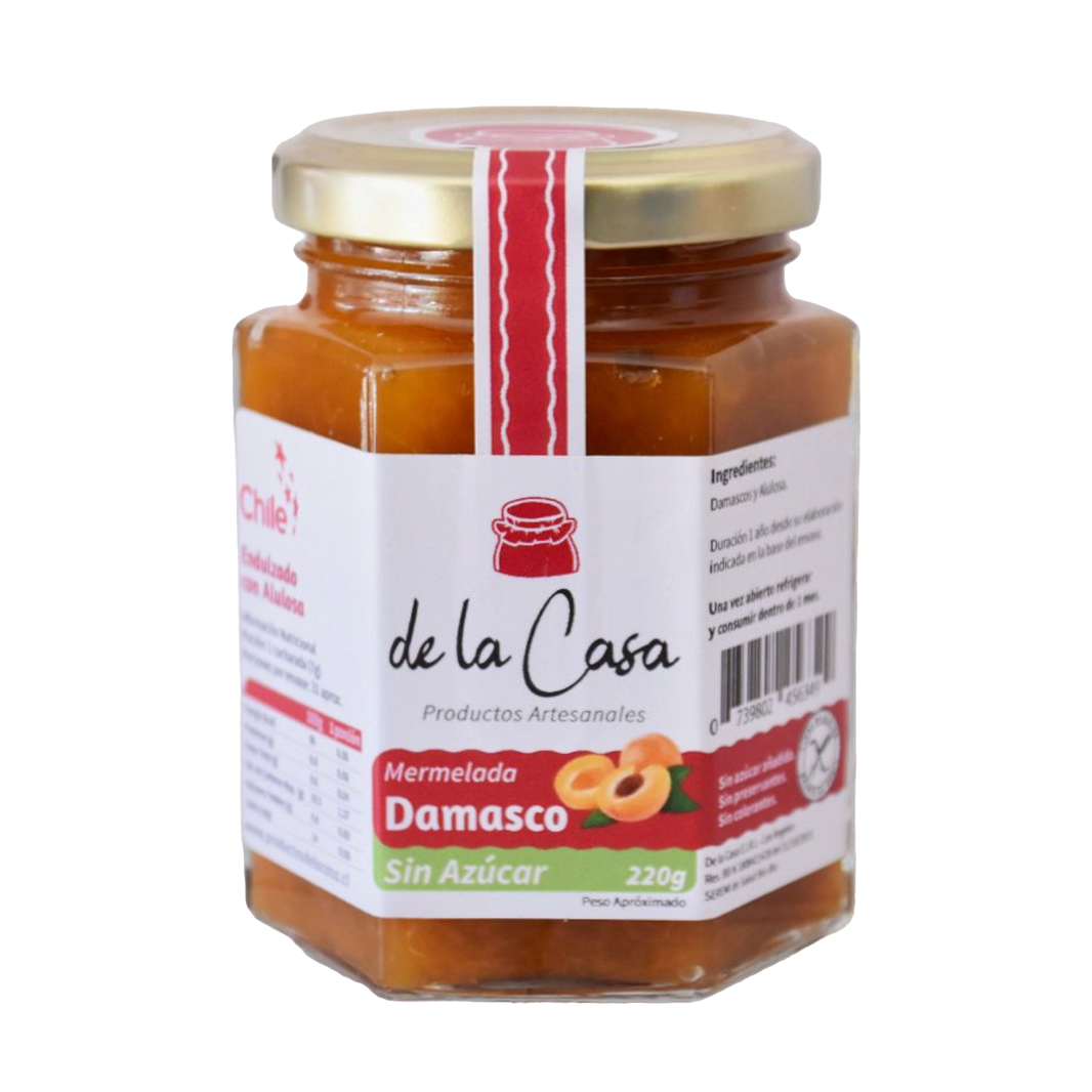 Mermelada damasco sin azúcar 220 g