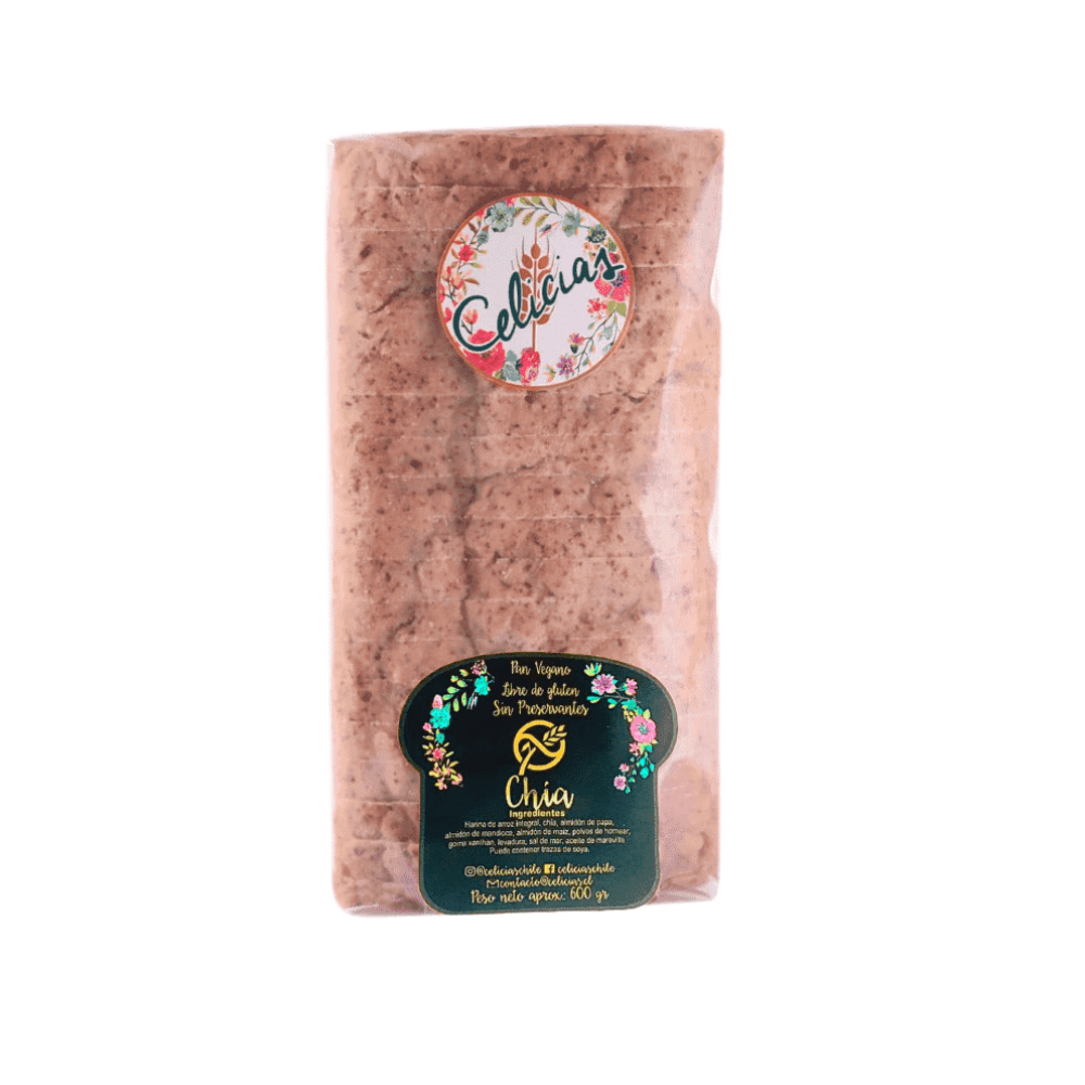 Pan de chia sin gluten 600 g