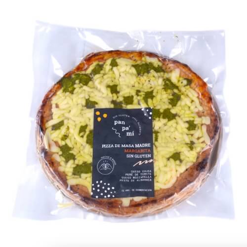 Pizzas sin gluten de masa madre 26 cm
