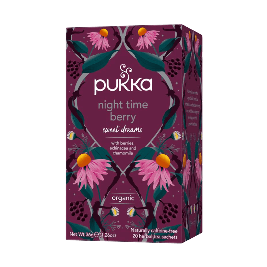 Té orgánico Pukka night time berry 20 sachets