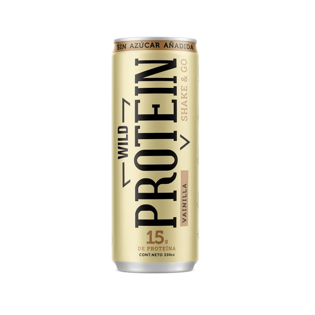 Batido de proteína Wild Protein shake & go vainilla 330 ml