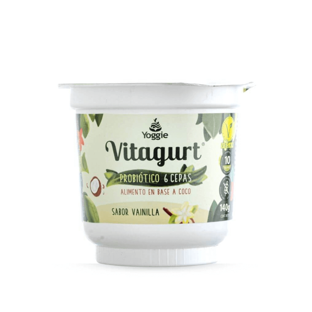 Yogurt vegetal en base a coco sabor vainilla 140 g