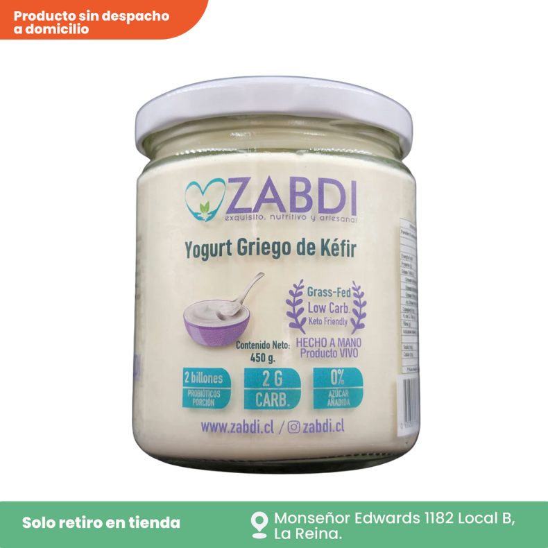 Yogurt griego kefir 450 g