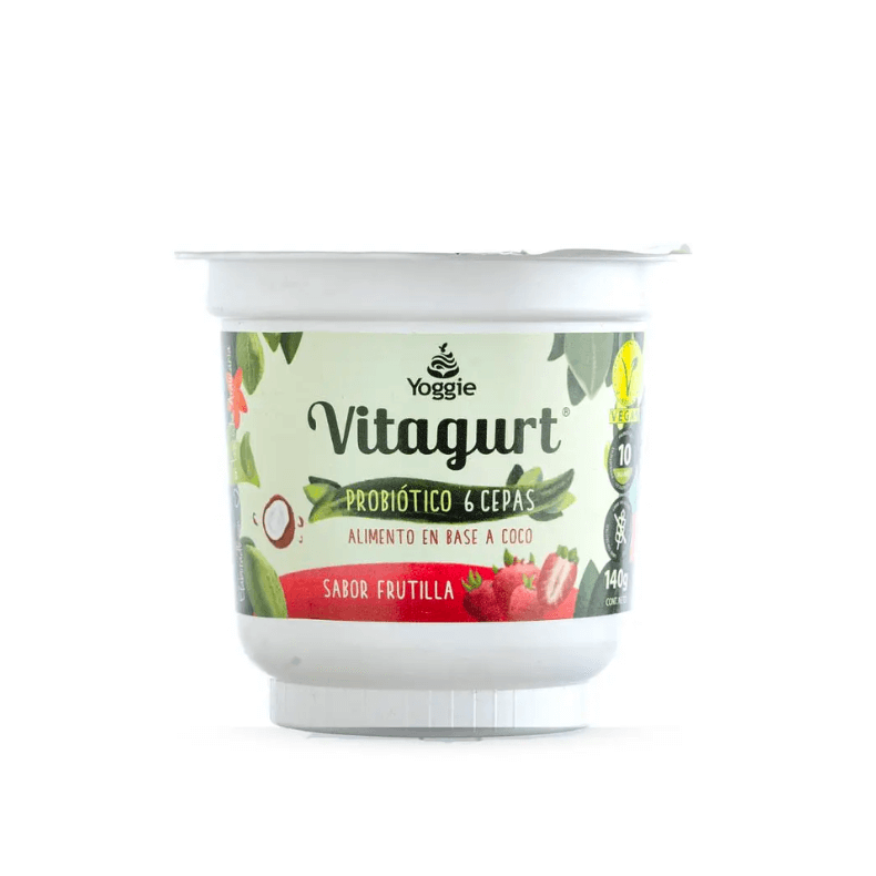 Yogurt vegetal de frutilla 140 g