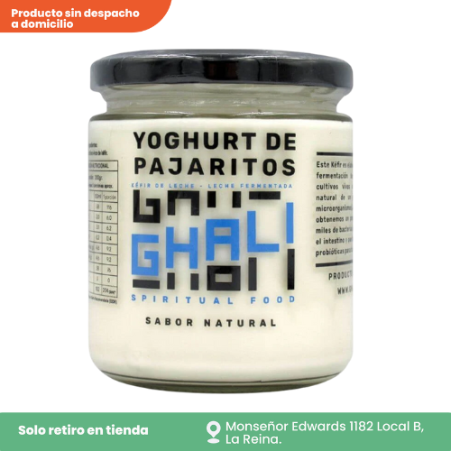 Yogurt natural de pajaritos 400 g