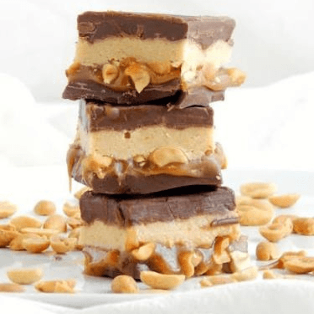 Barrita snicker 65 g sin azúcar, keto y sin gluten