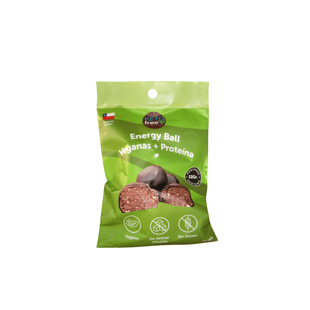 Energy ball keto vegano maní con proteína 70 g