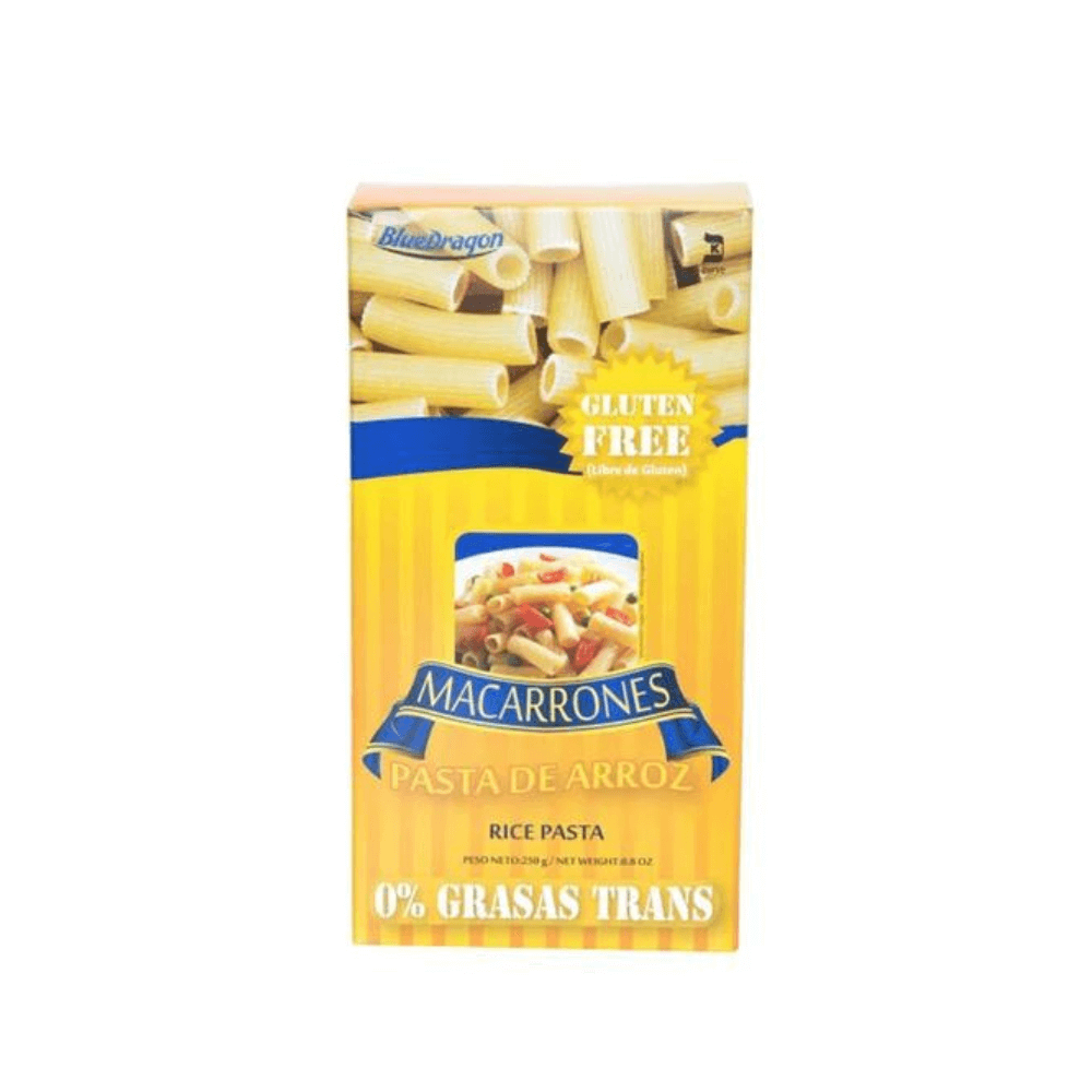 Pasta de arroz macarrones 250 g