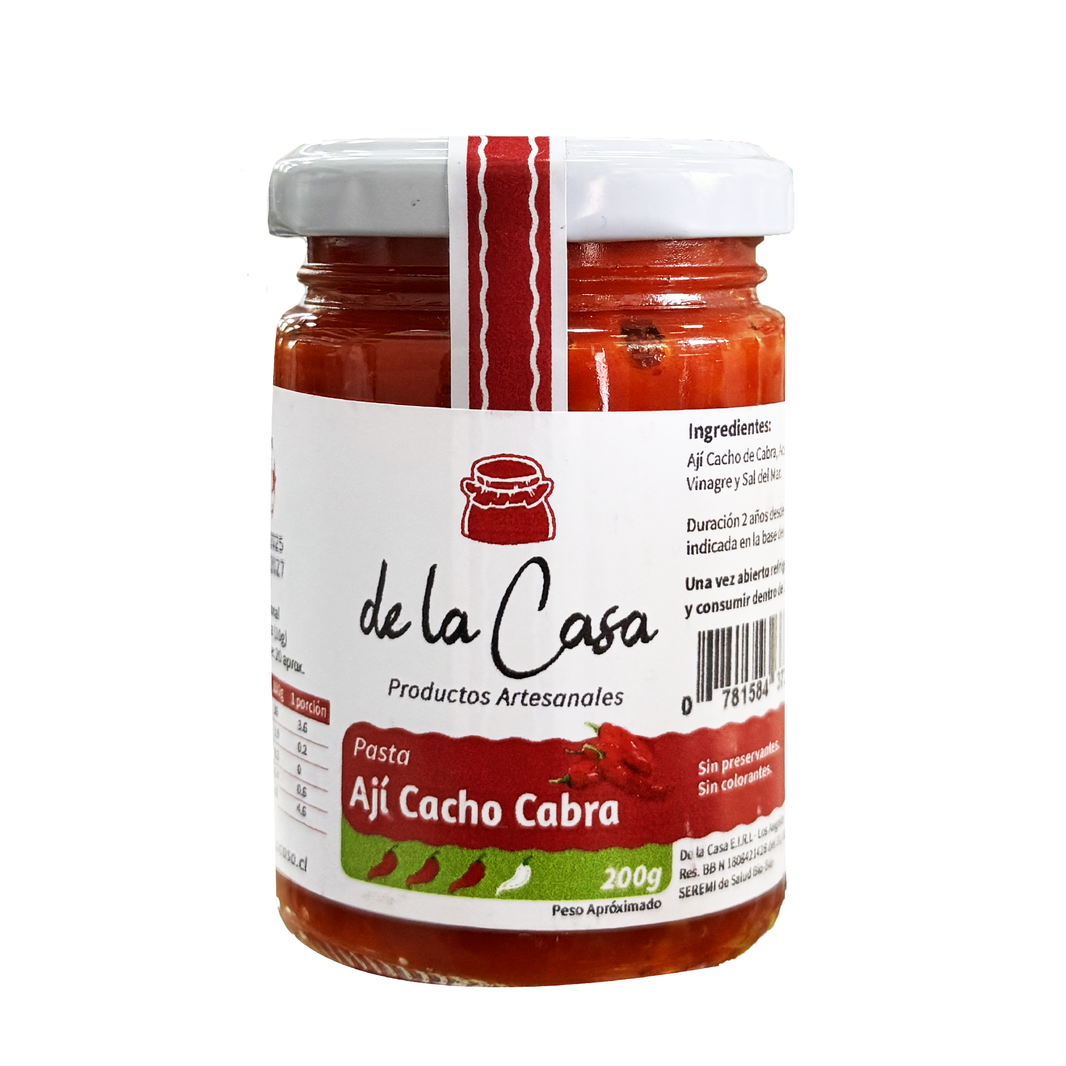 Pasta ají cacho cabra 200 g