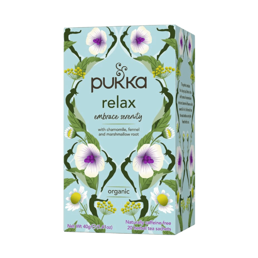 Té orgánico Pukka relax embrace serenity 20 sachets