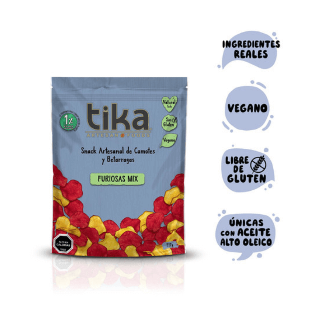 Chips de vegetales furiosas mix 150 g