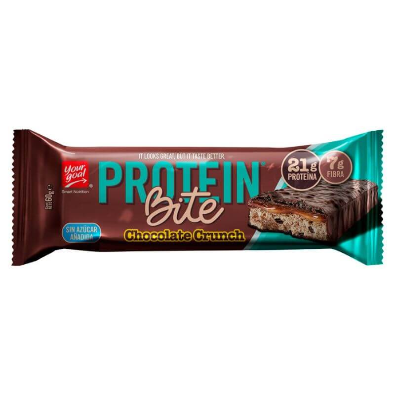 Barra de proteína Protein Bite chocolate crunch 60 g