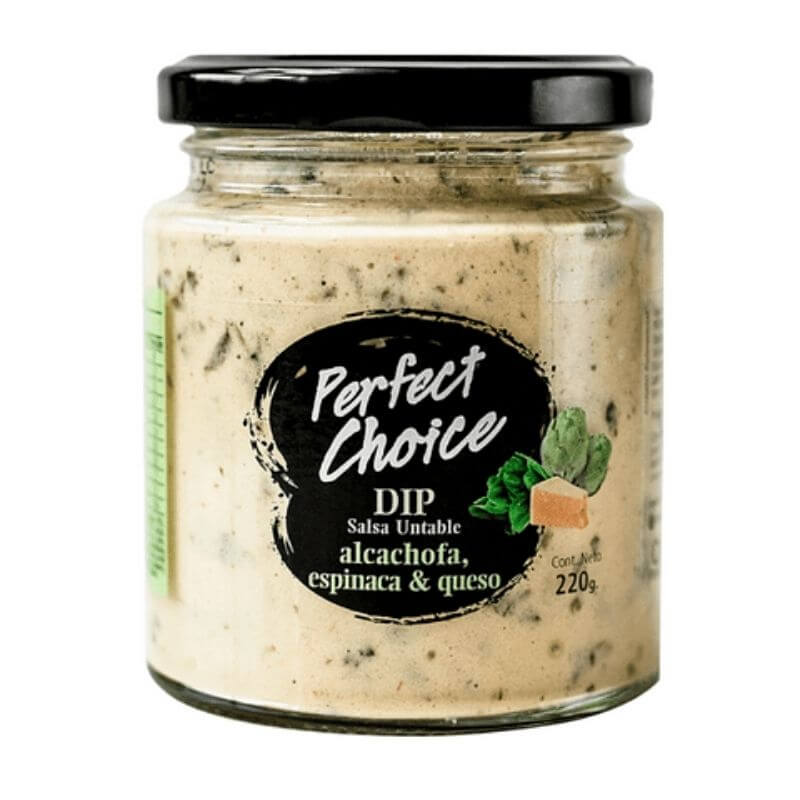 Dip alcachofa, espinaca y queso 220 g