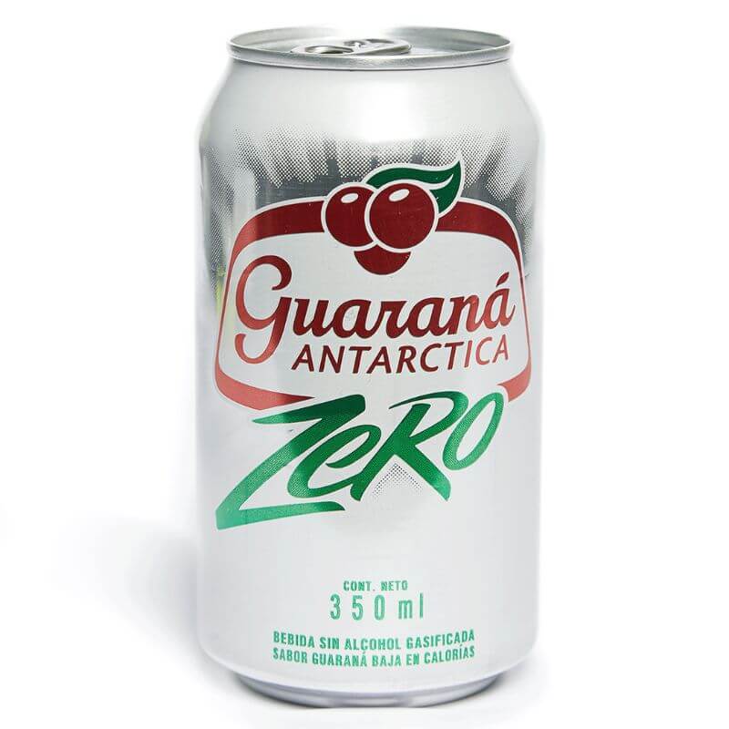Bebida gaseosa de guaraná zero 350 ml