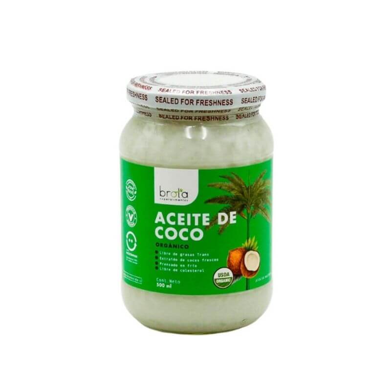 Aceite de coco orgánico 500 g