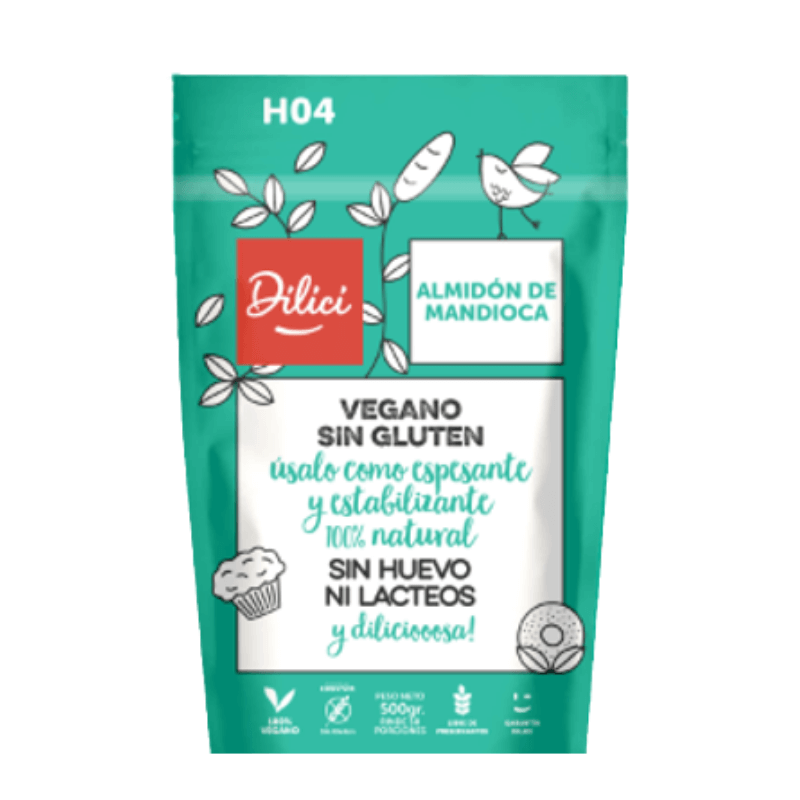 Almidón de Mandioca 500 g sin gluten