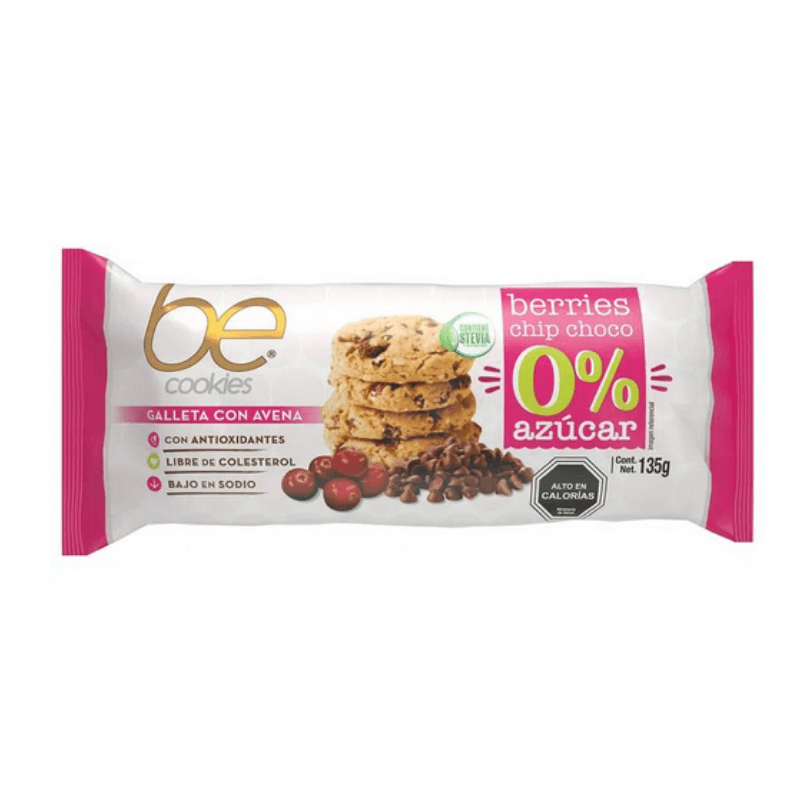 Galleta berries sin azúcar 135 g