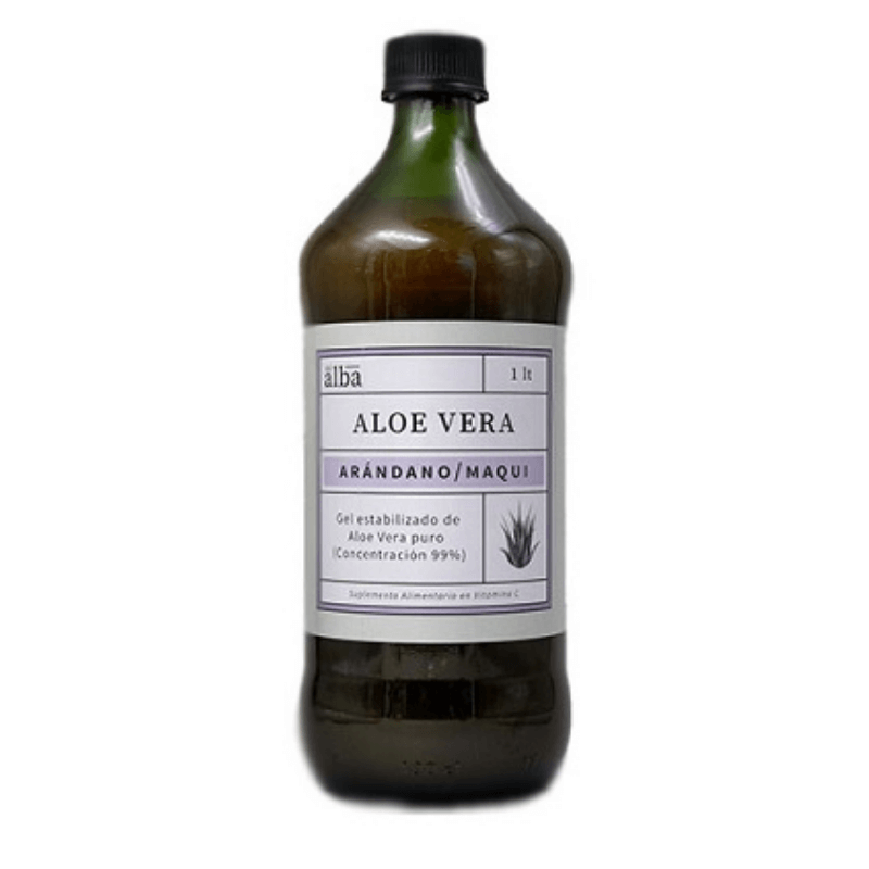 Aloe vera con arándanos y maqui 1 L