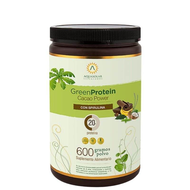 Proteína vegetal Green Protein cacao power 600 g