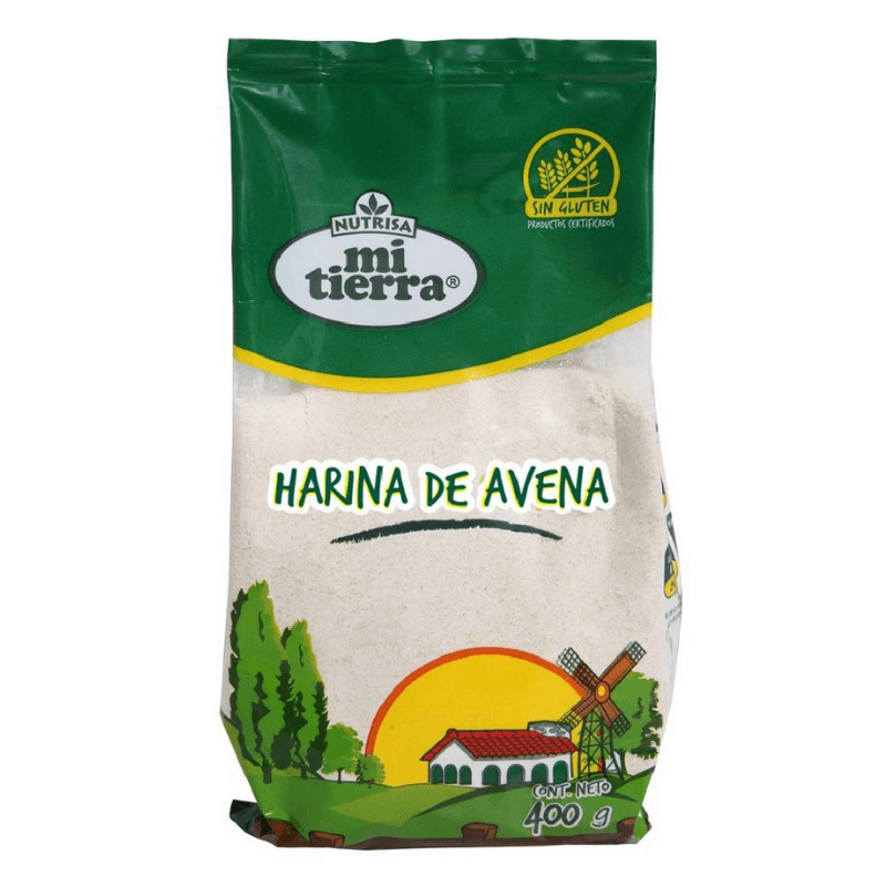 Harina de avena sin gluten 400 g