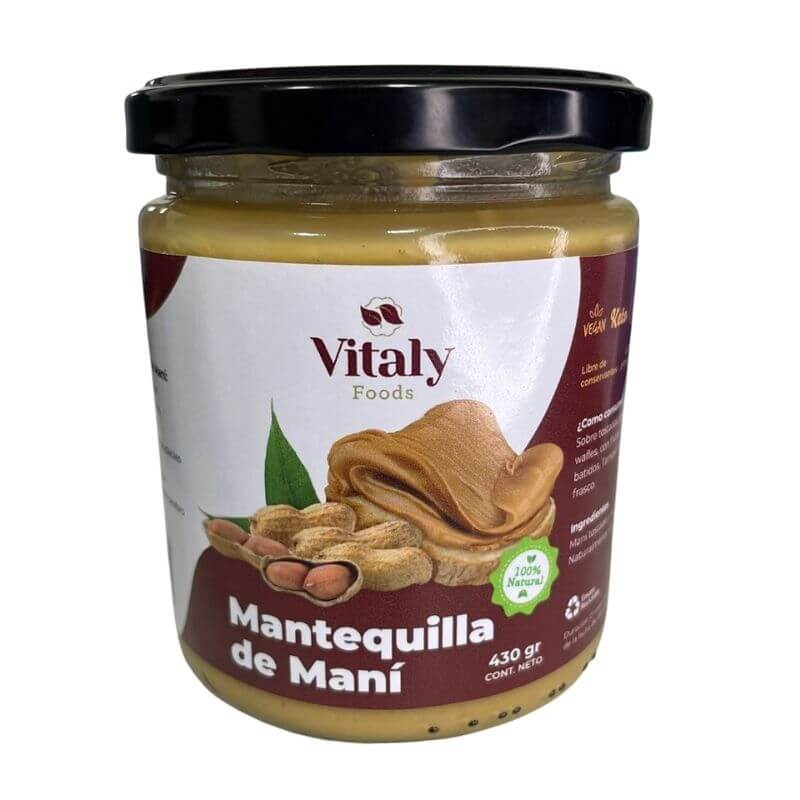 Mantequilla de maní con alulosa 430 g