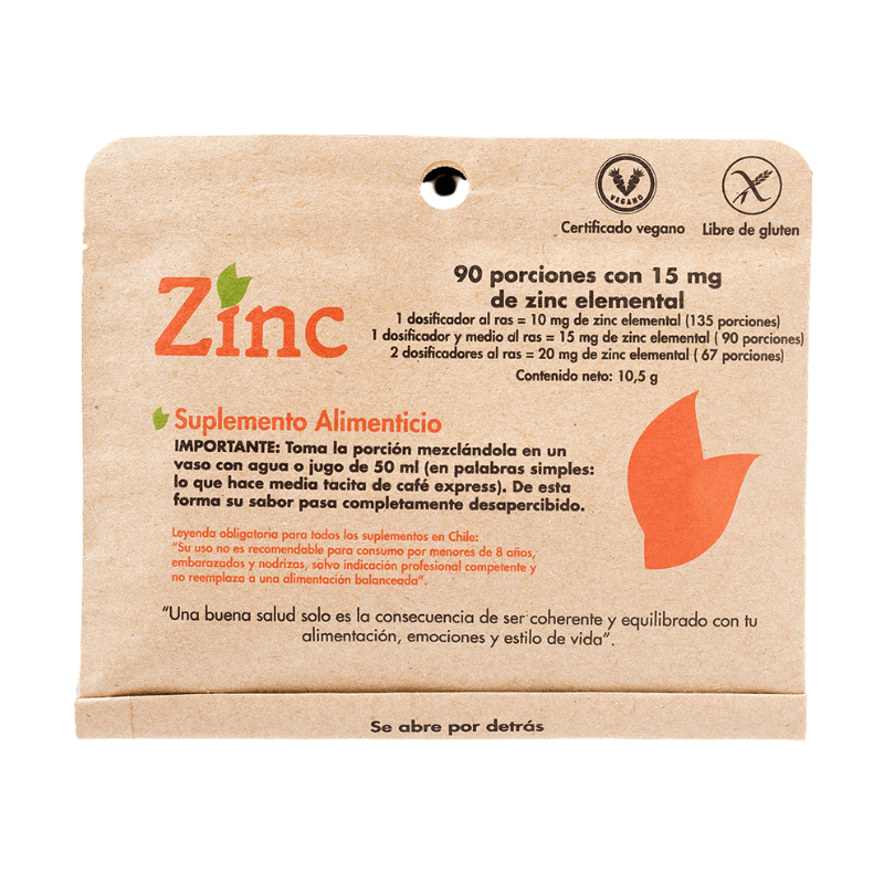 Zinc 15 mg
