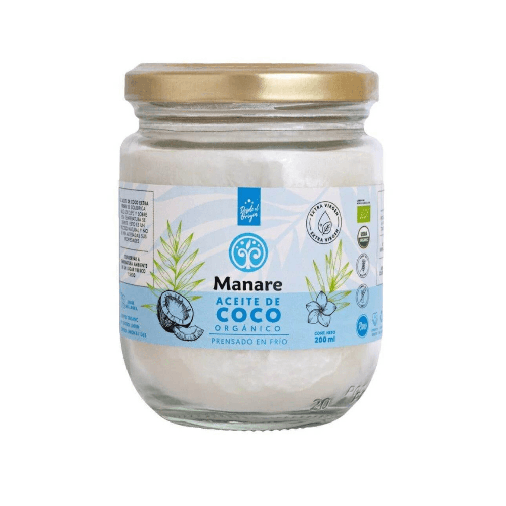 Aceite de coco orgánico 200 ml