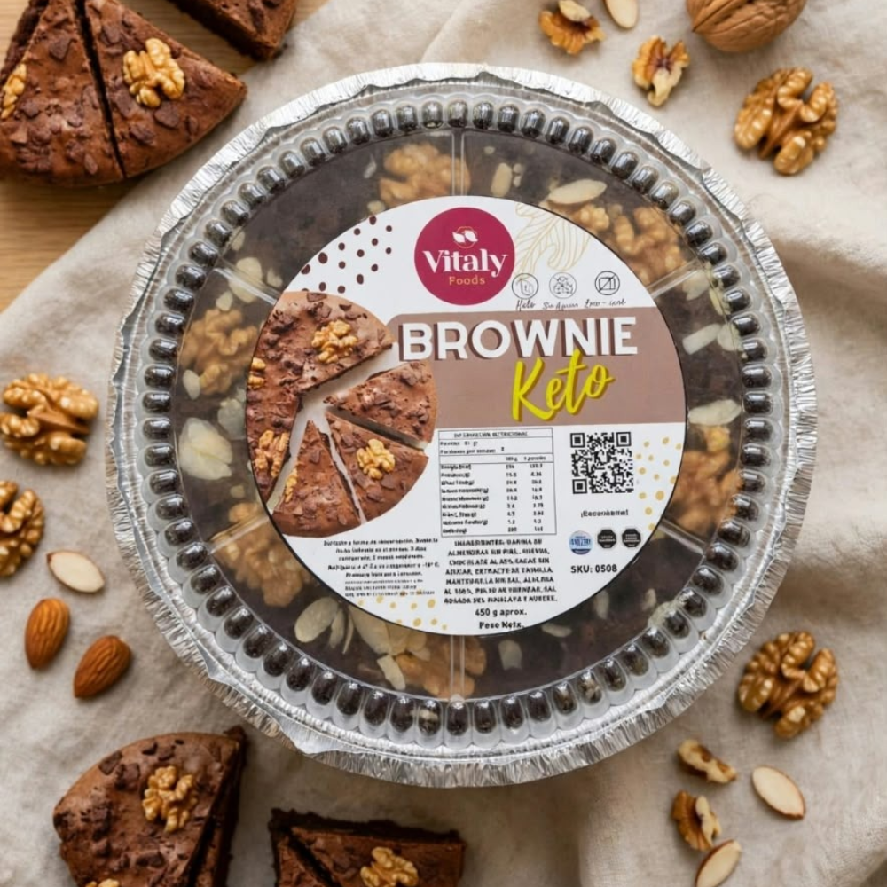 Brownie keto familiar 650 g