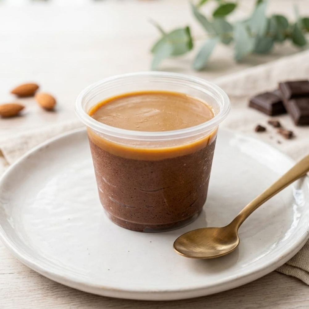 Postre Mousse Choco toffee 190 G keto, sin azúcar, sin gluten