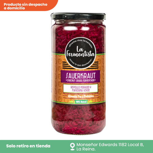 Chucrut fermentado clásico púrpura 680 g
