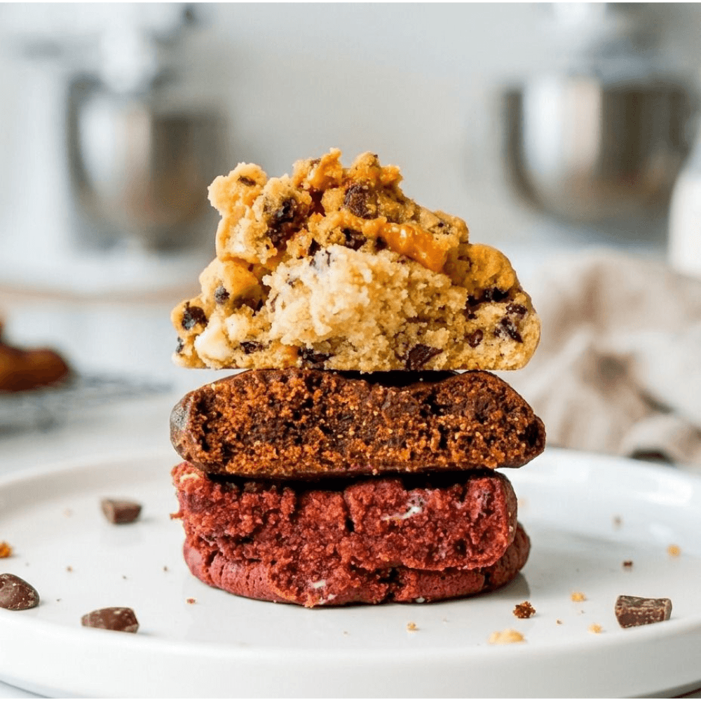 Crumble cookies red velvet 65 g (galletas keto, sin gluten, sin azúcar)