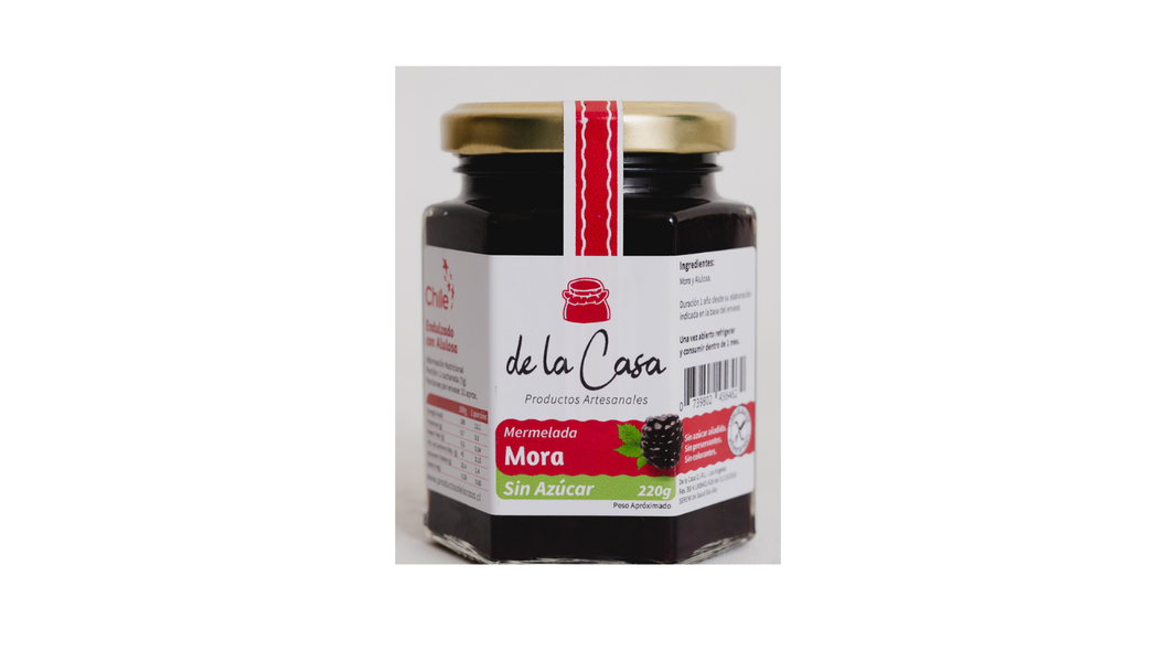 Mermelada Mora sin azúcar 220 g