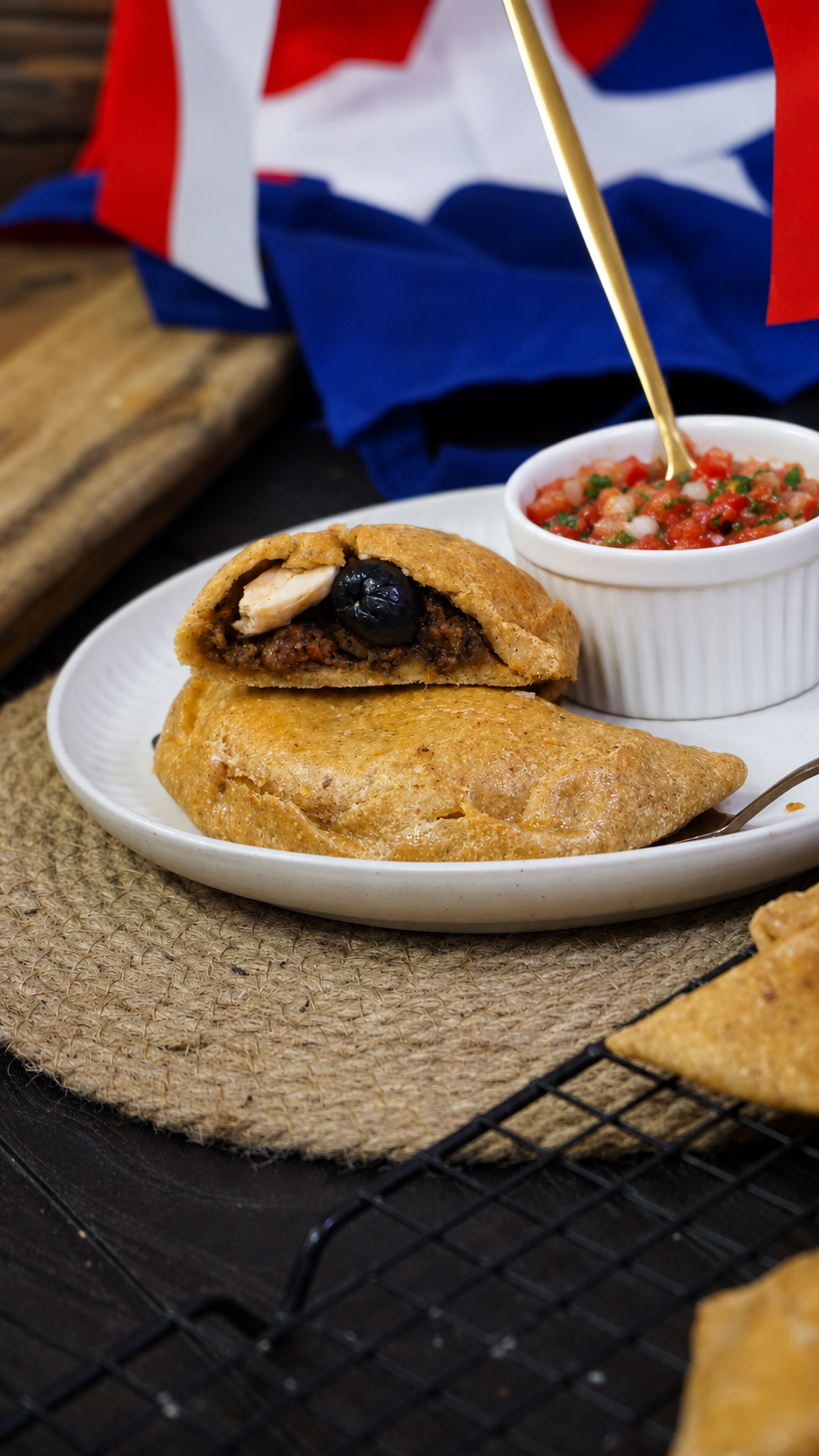 Empanada de pino (carne picada)  Sin Gluten | Keto-Friendly